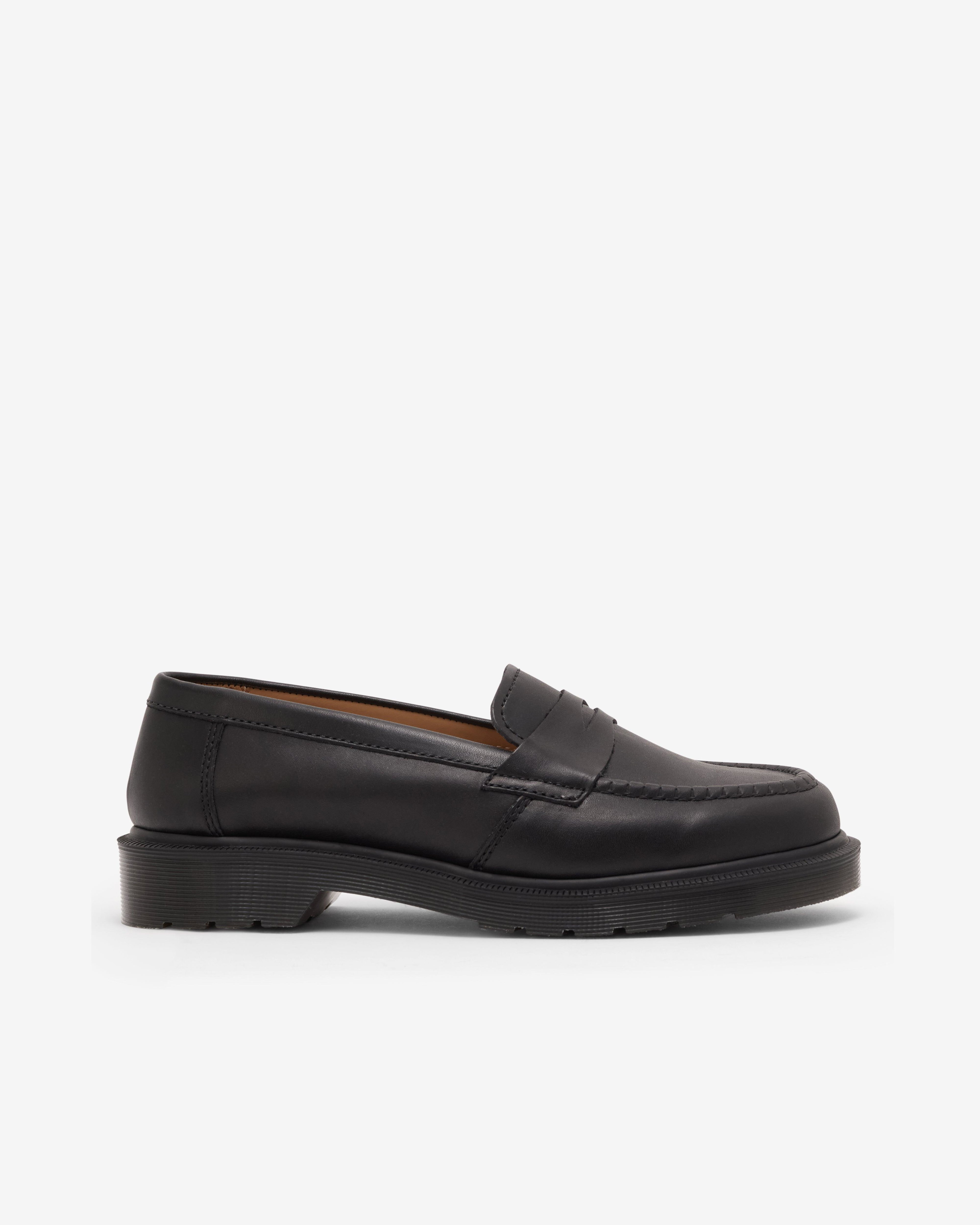 Dr. Martens - Men's Delapre Penny Loafer - (Black) by DR. MARTENS