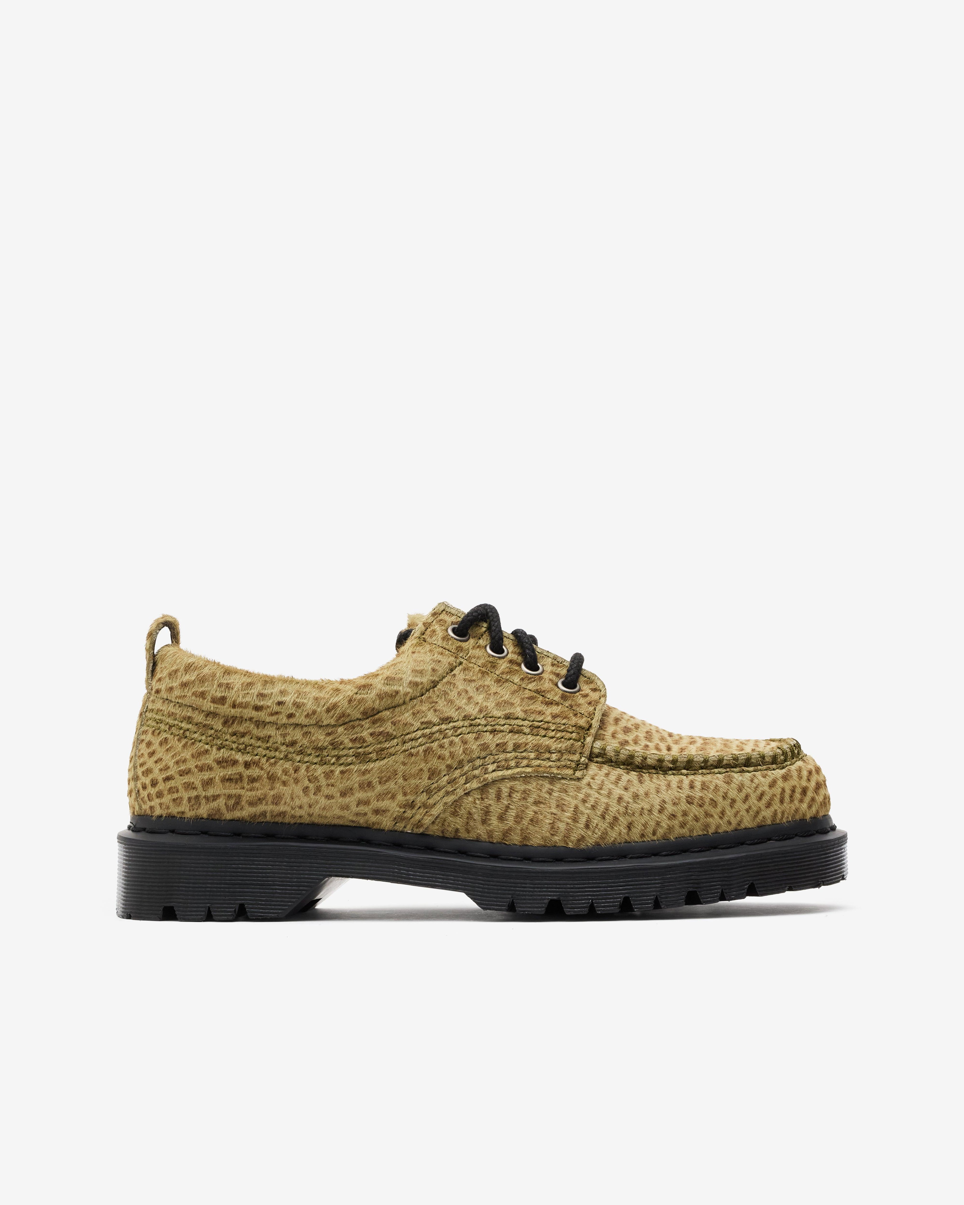 Dr. Martens - Men's Lowell Moc Toe Shoe - (Green) by DR. MARTENS