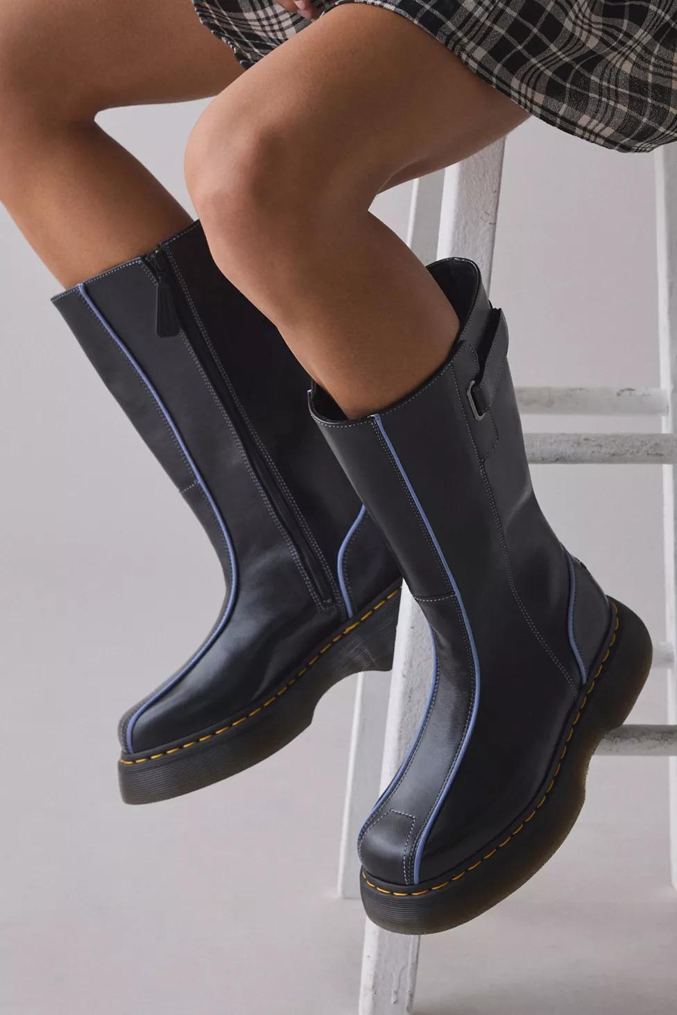 Dr. Martens Women's Buzz Hi Leather Boots by DR. MARTENS