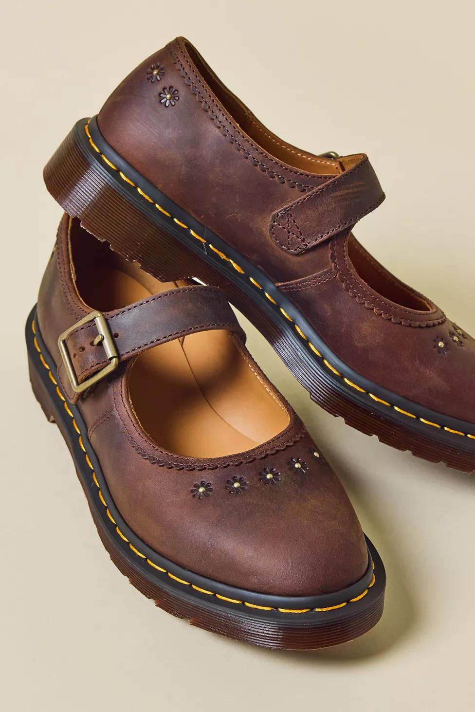 Dr. Martens Women's Mary Jane Flower Shoes by DR. MARTENS