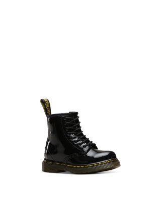 Girls' Patent Leather Boots - Toddler by DR. MARTENS