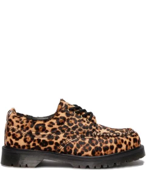 leopard-print loafers by DR. MARTENS