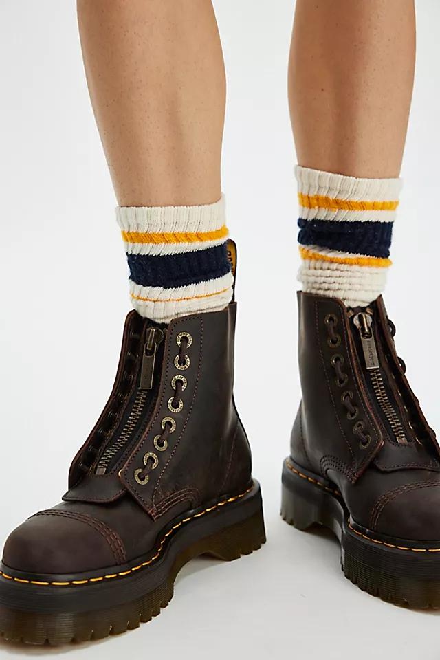 Dr. Martens Sinclair Zip Front Boots by DR. MARTENS | FREE PEOPLE