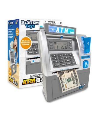 Electronic Atm Bank Real Money Savings Piggy Bank Toy by DR. STEM TOYS
