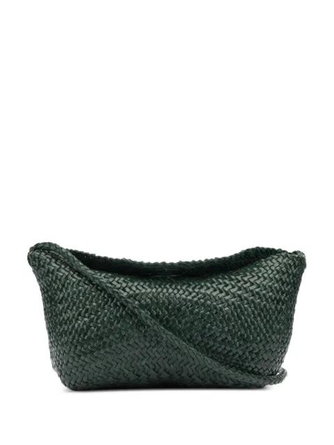 Corsina woven leather shoulder bag by DRAGON DIFFUSION