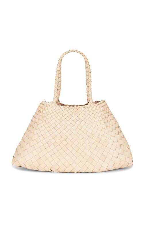 Dragon Diffusion Santa Croce Big Bag in Beige by DRAGON DIFFUSION