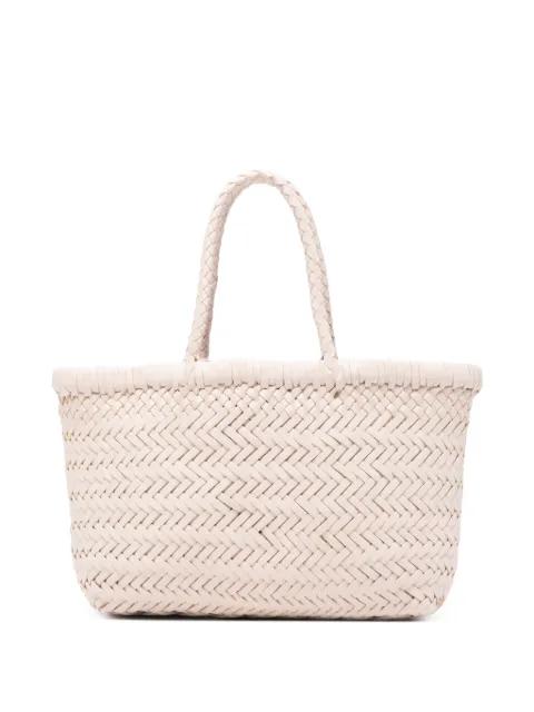 Flat Gora woven tote bag by DRAGON DIFFUSION