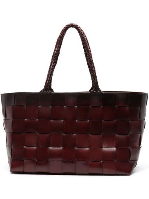 Japan leather tote bag by DRAGON DIFFUSION