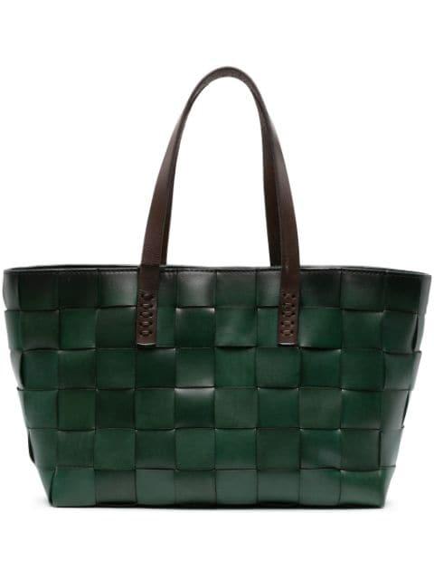 Japan leather tote bag by DRAGON DIFFUSION
