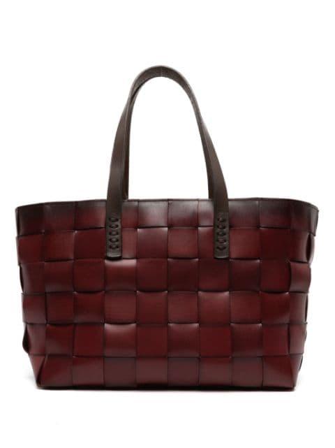 Japan leather tote bag by DRAGON DIFFUSION