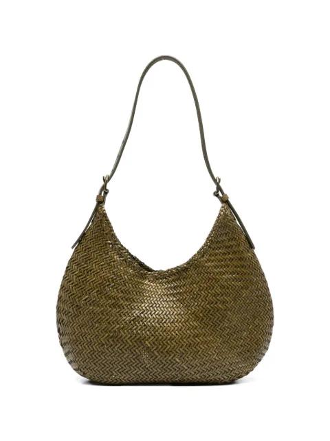 Luna Mezza woven shoulder bag by DRAGON DIFFUSION