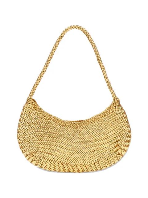 Nova Luna woven tote bag by DRAGON DIFFUSION