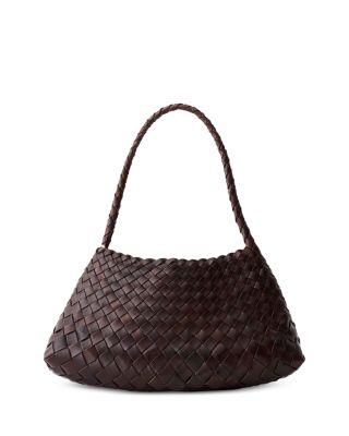 Rosanna Leather Shoulder Bag by DRAGON DIFFUSION
