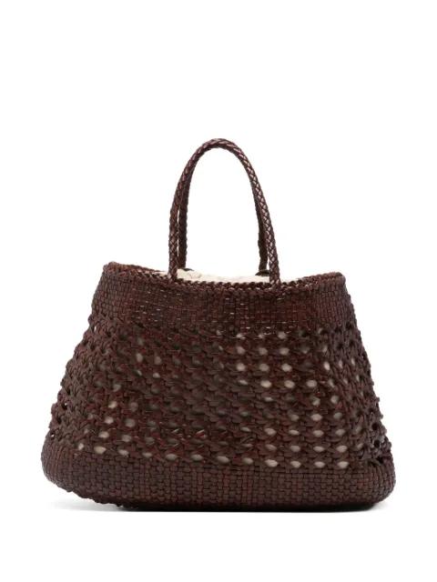 Santa Cano interwoven tote bag by DRAGON DIFFUSION