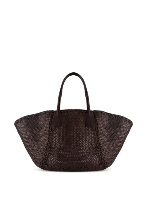 Teresa woven tote bag by DRAGON DIFFUSION