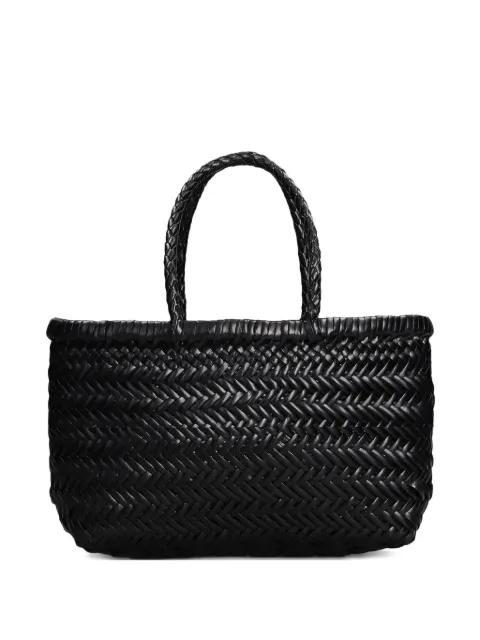 mini Flat Gora black tote bag by DRAGON DIFFUSION