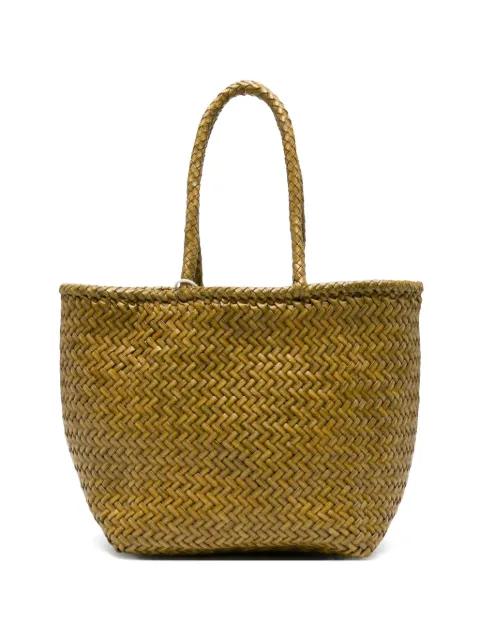 small Grace woven tote bag by DRAGON DIFFUSION