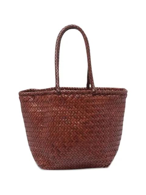 woven-design shoulder bag by DRAGON DIFFUSION