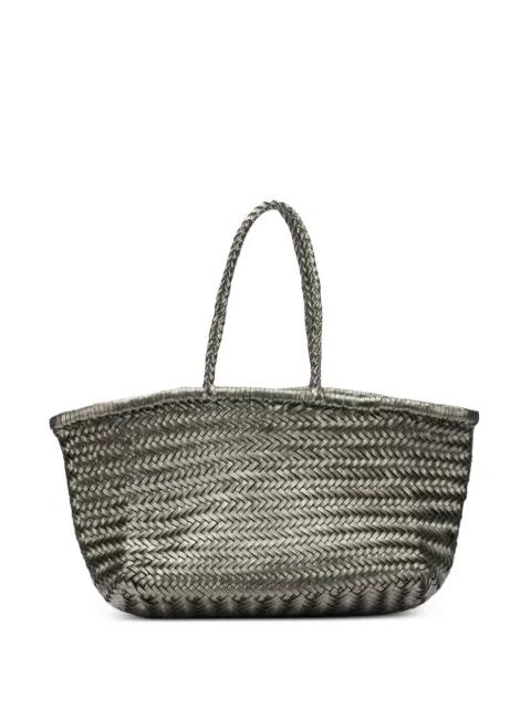 woven-design tote bag by DRAGON DIFFUSION