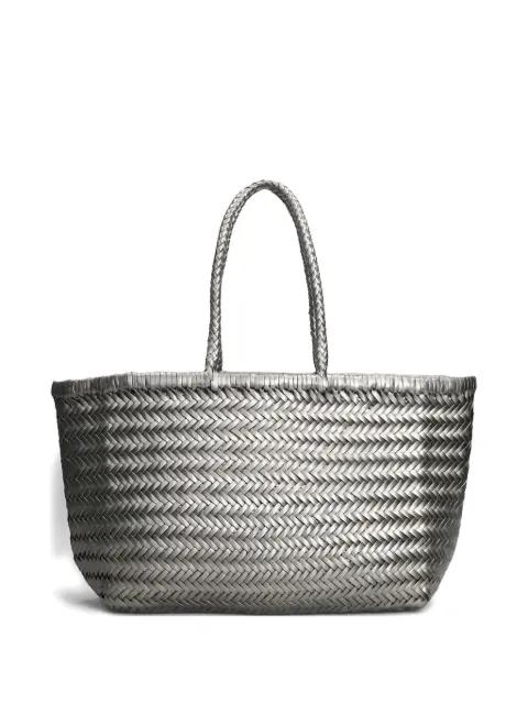woven handle tote bag by DRAGON DIFFUSION
