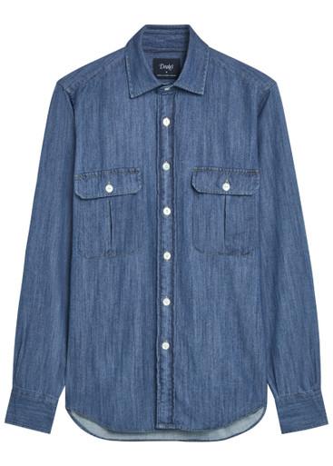 Chambray shirt by DRAKE'S