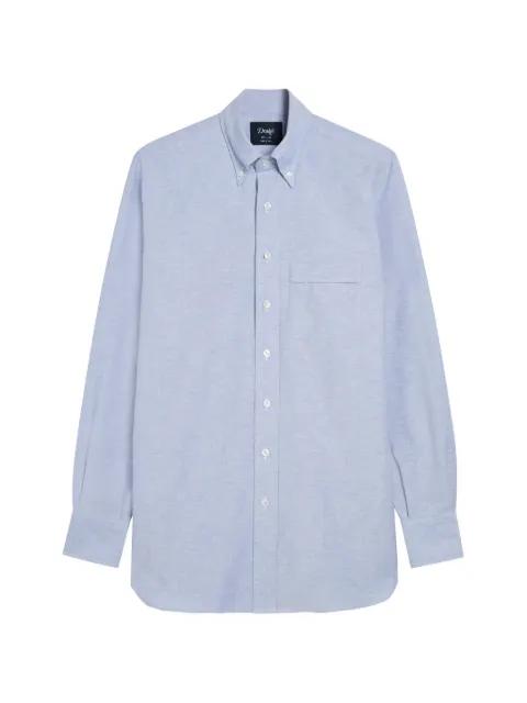 button-down cotton shirt by DRAKE'S