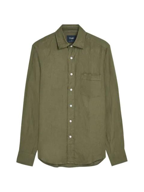 patch-pocket shirt by DRAKE'S