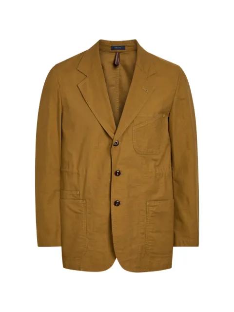 single-breasted blazer by DRAKE'S