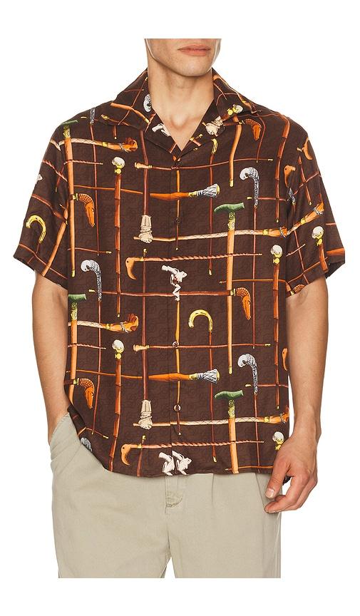 DrÃ´le De Monsieur Chemise Cannes in Brown by DRA'LE DE MONSIEUR