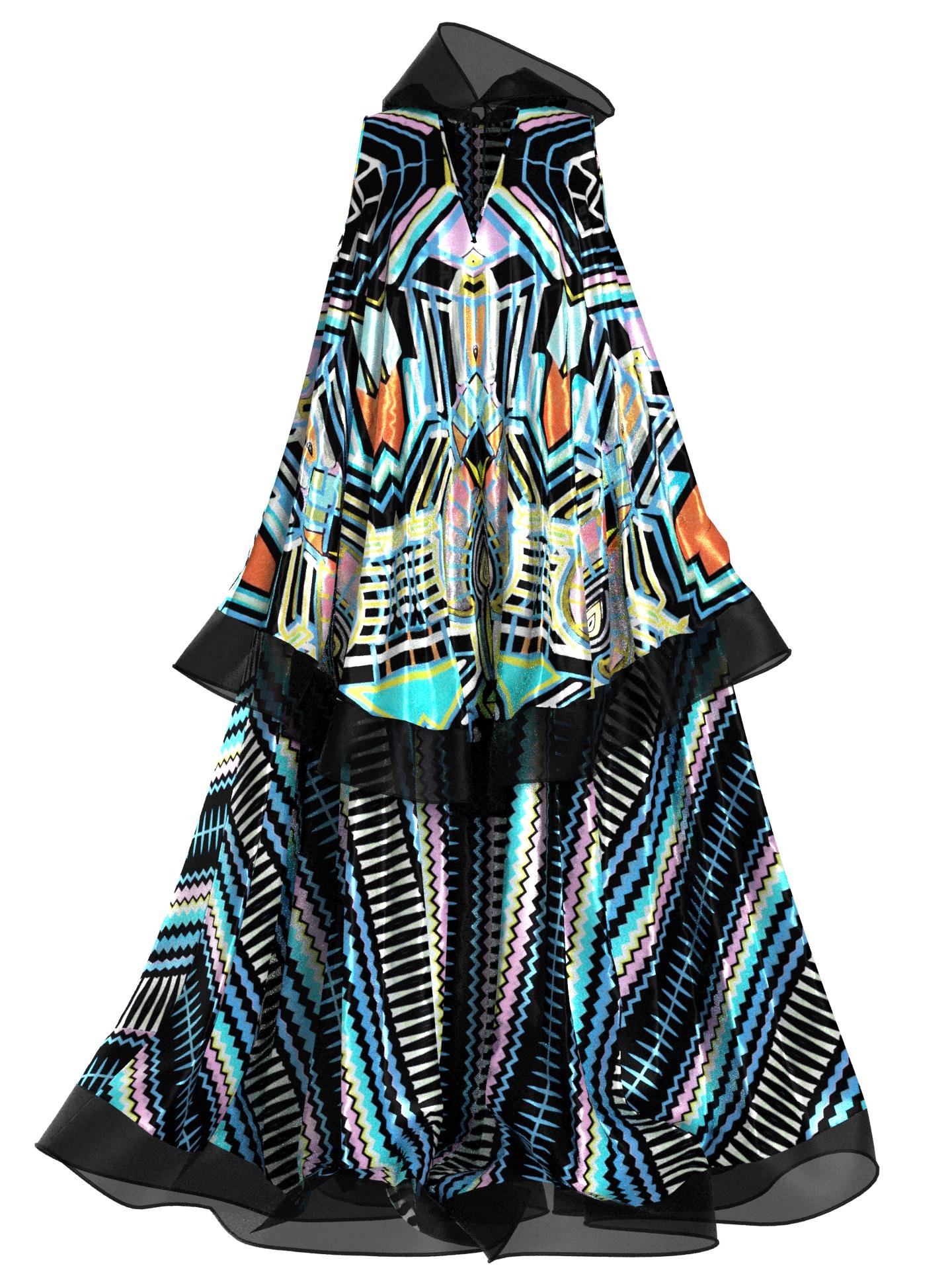 Lunar Maxi dress by DRAPE