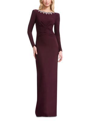 Anne Embellished Gown by DRESS THE POPULATION