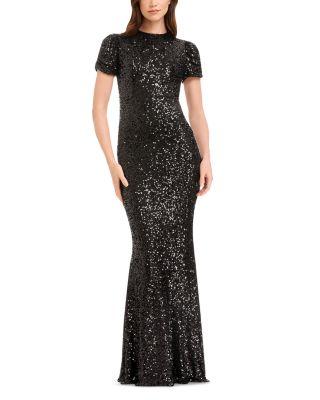 Kenzie Sequined Gown by DRESS THE POPULATION