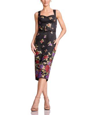 Nicole Sleeveless Sweetheart Bodycon Dress by DRESS THE POPULATION