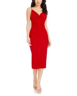 Nikki Midi Dress by DRESS THE POPULATION