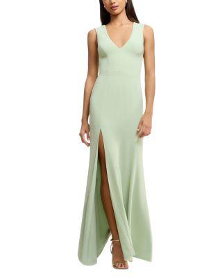 Sandra Plunging Gown by DRESS THE POPULATION