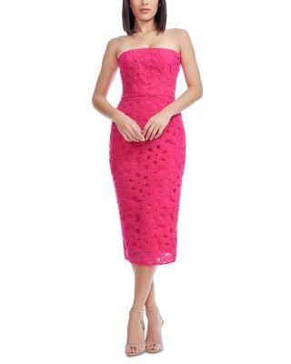Viviana Strapless Dress by DRESS THE POPULATION