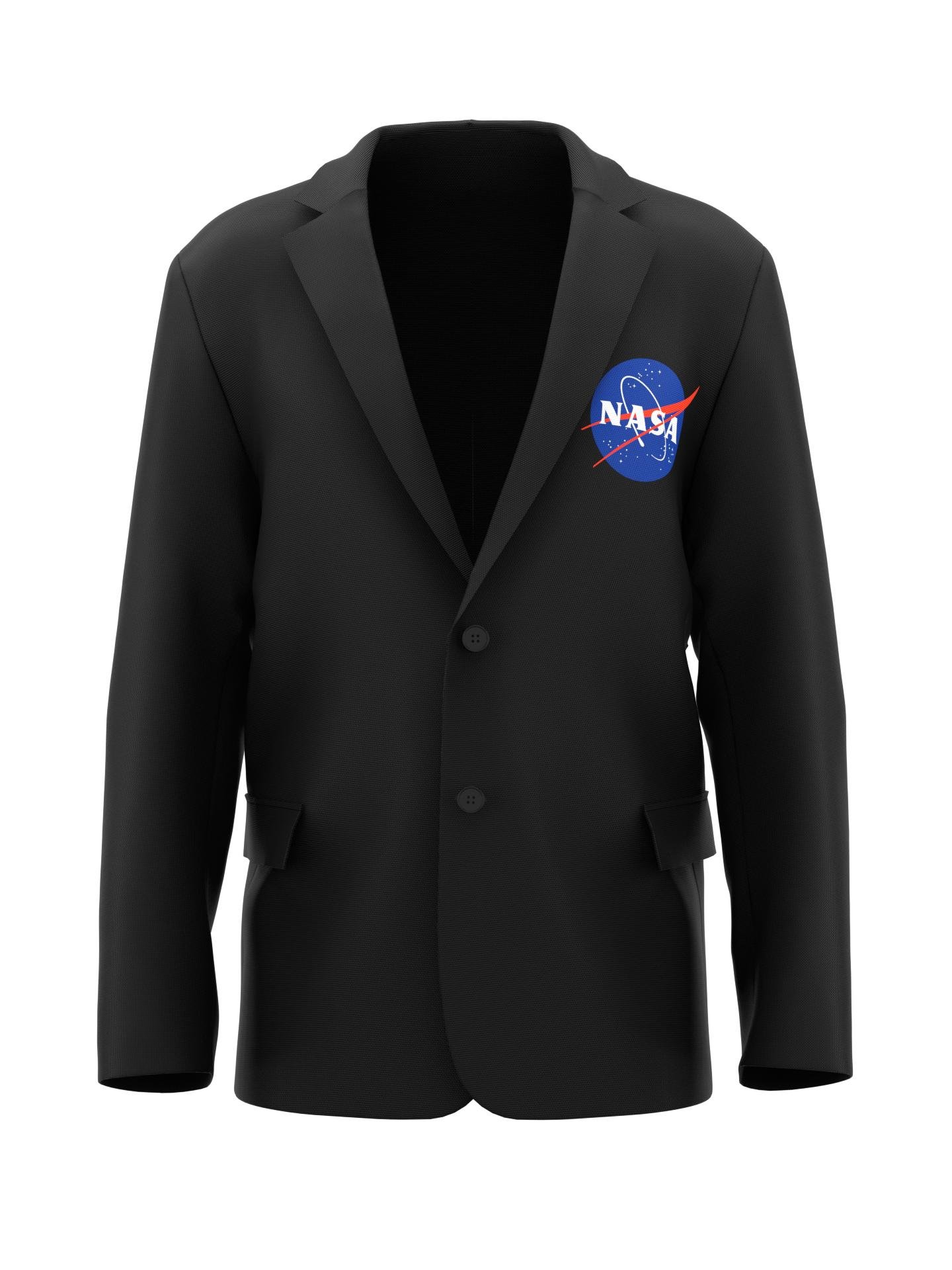 Blazer NASA Insignia logo black by DRESSX