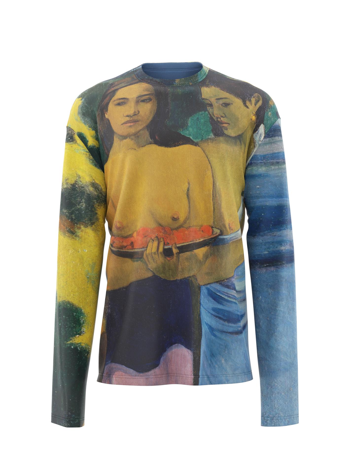 Longsleeve - Two Tahitian Women by DRESSX