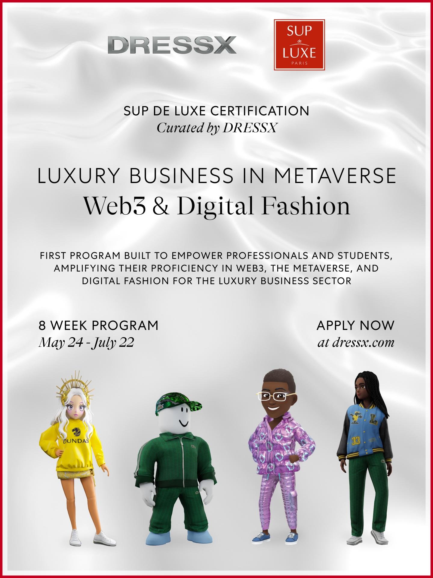 Luxury Business in Metaverse: Web3 & Digital Fashion by DRESSX