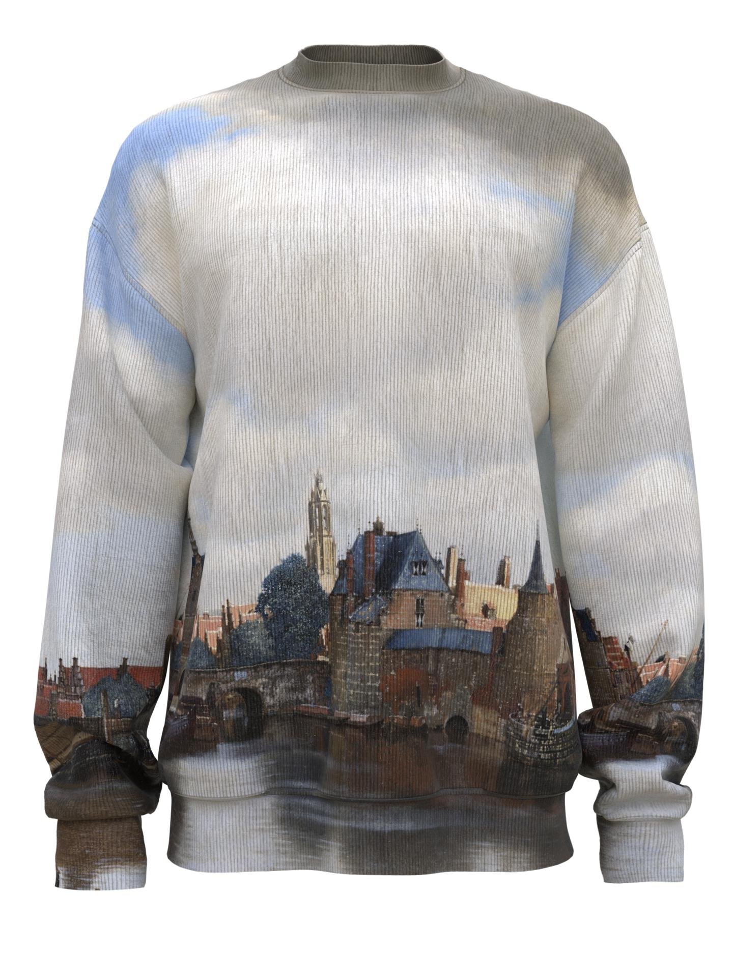 Sweatshirt - View o f Delft by DRESSX