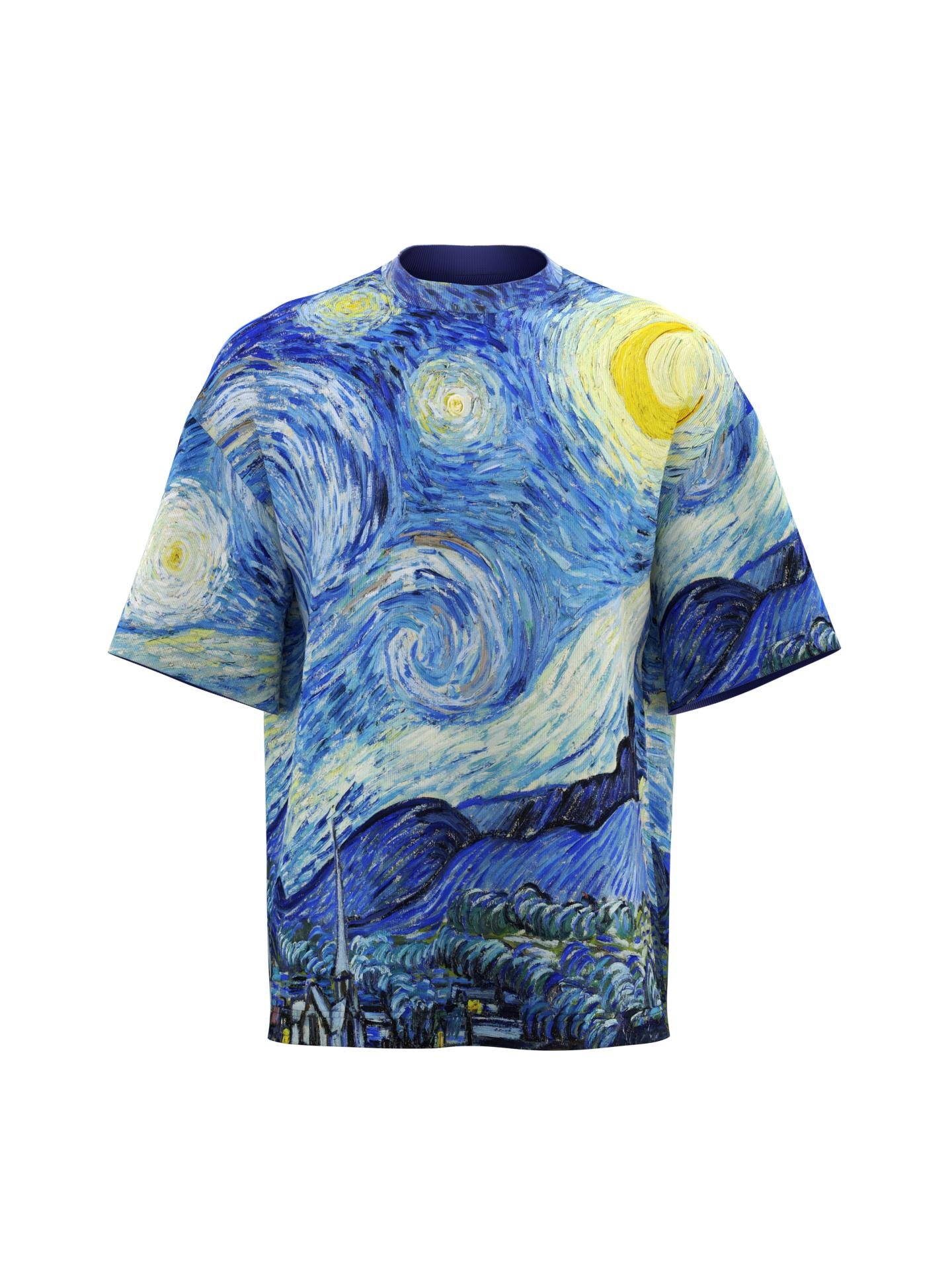 TSHIRT Oversize- The Starry Night by DRESSX