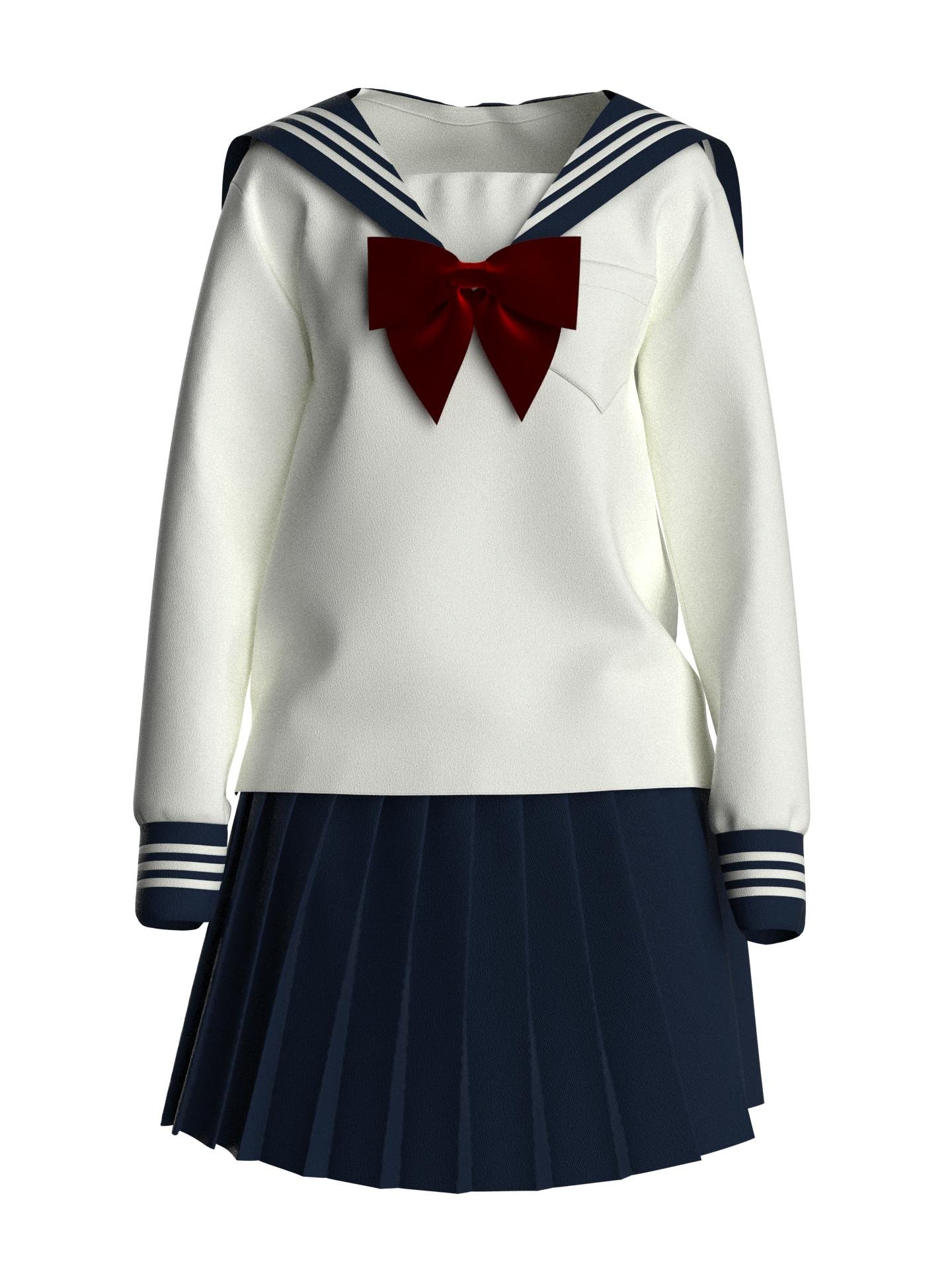Young Sailor Costume with Skirt by DRESSX