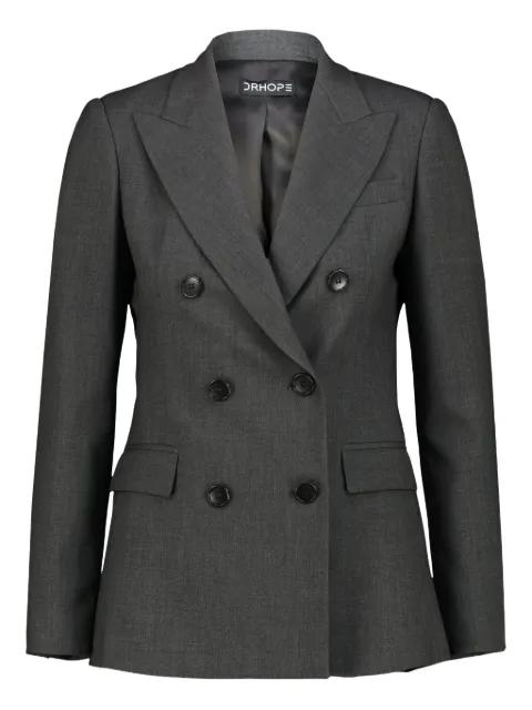 double-breasted jacket by DRHOPE