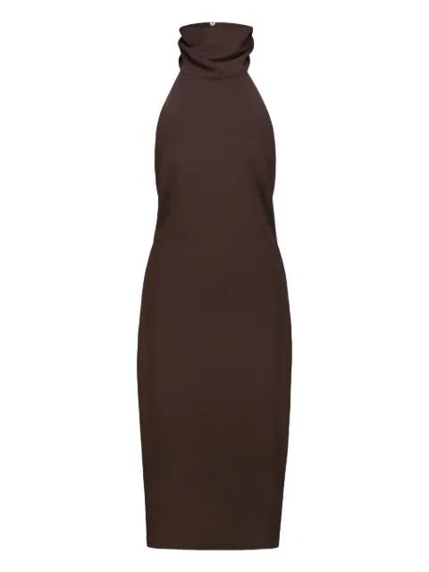 halterneck backless dress by DRHOPE