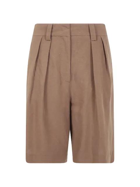 pleated shorts by DRHOPE