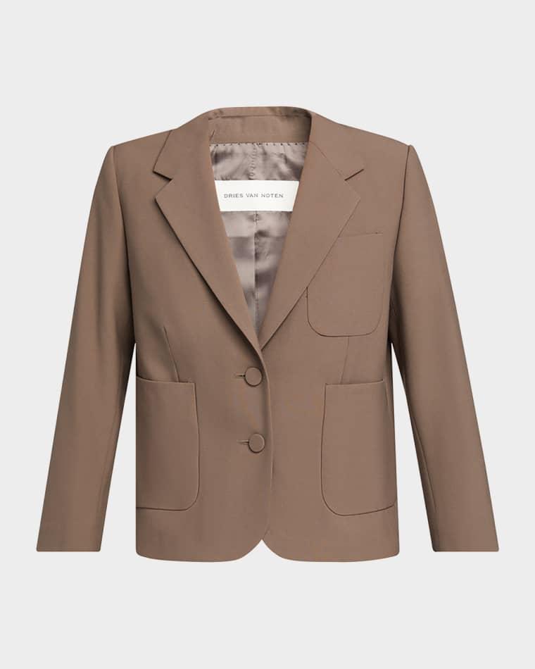 Bamis Single-Breasted Blazer by DRIES VAN NOTEN
