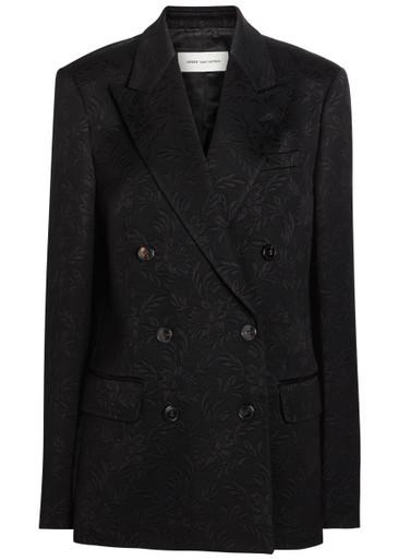 Barrysta floral-jacquard double-breasted blazer by DRIES VAN NOTEN
