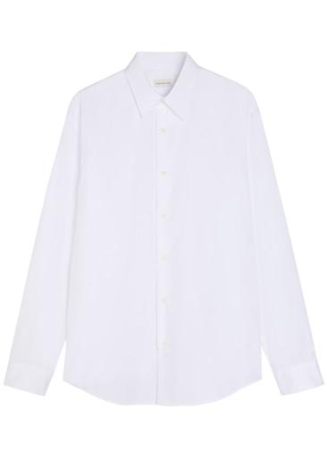 Caper cotton-poplin shirt by DRIES VAN NOTEN