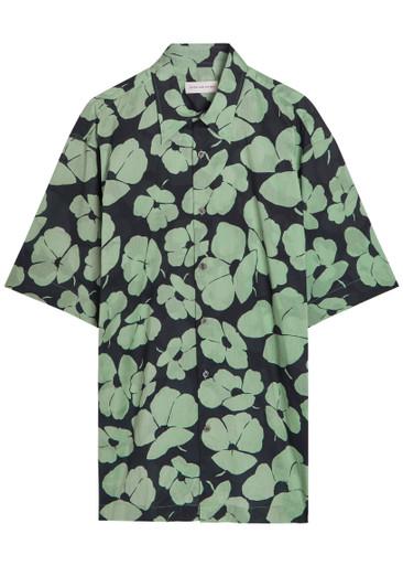 Corbino floral cotton shirt by DRIES VAN NOTEN