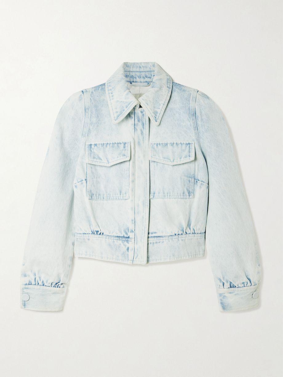 Cropped denim jacket by DRIES VAN NOTEN